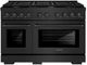 ZLINE Paramount 48" Black Stainless Steel Pro Style Dual Fuel Range-0