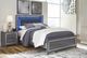 Signature Design by Ashley® Lodanna Gray King Panel Bed-4
