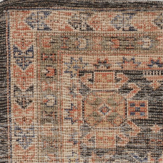 KAS Rugs Morris 2220 Charcoal Mediterra 5'x7' Area Rug-1