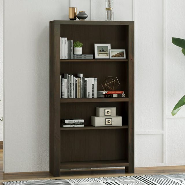 Legends Home Joshua Creek Barnwood 60” Bookcase-1