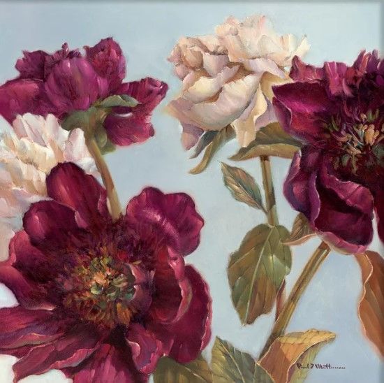 Stylecraft Peony Multi-Colored Wall Art-1