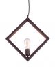 Zuo® Rotorura Rust Ceiling Large Lamp-0