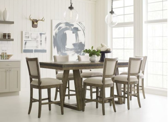 Kincaid® Plank Road Kimler Stone Counter Dining Table-2