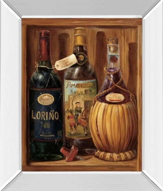 Classy Art Vintage Wine II Wall Art-0