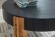 Signature Design by Ashley® Breenmore 2-Piece Black Occasional Table with Natural Base Set-3