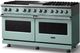 Viking® 5 Series 60" Splash Pro Style Dual Fuel (NG) Range with Polished Chrome Trim-2