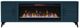 Legends Home Real Cozy Malibu Denim Blue 95" Fireplace Console-3