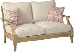 Signature Design by Ashley® Clare View Beige Loveseat with Cushion