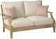 Signature Design by Ashley® Clare View Beige Loveseat with Cushion-0