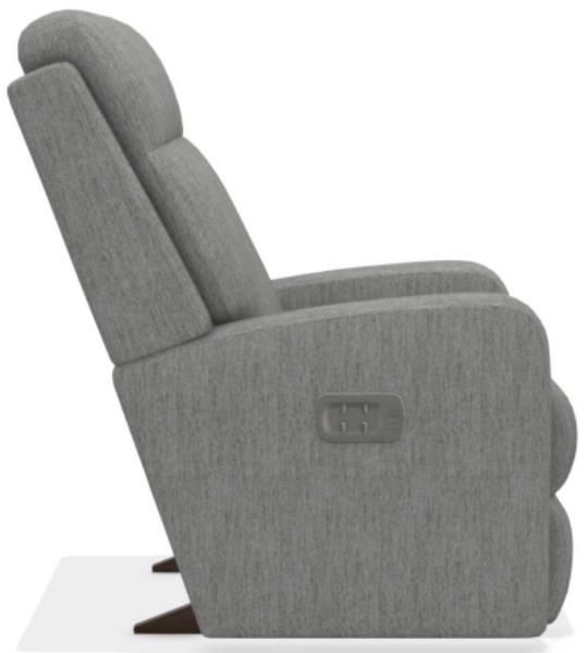 La-Z-Boy® Finley Smoke Power Rocking Recliner with Headrest-2