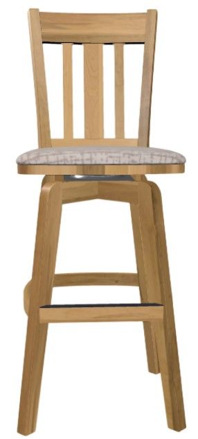 Mavin Customizable Cleveland 30" Stationary Bar Stool-1