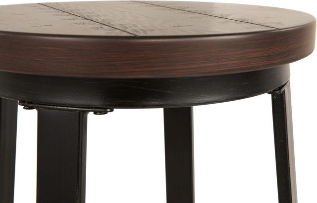 Signature Design by Ashley® Challiman Rustic Brown Counter Stool-3
