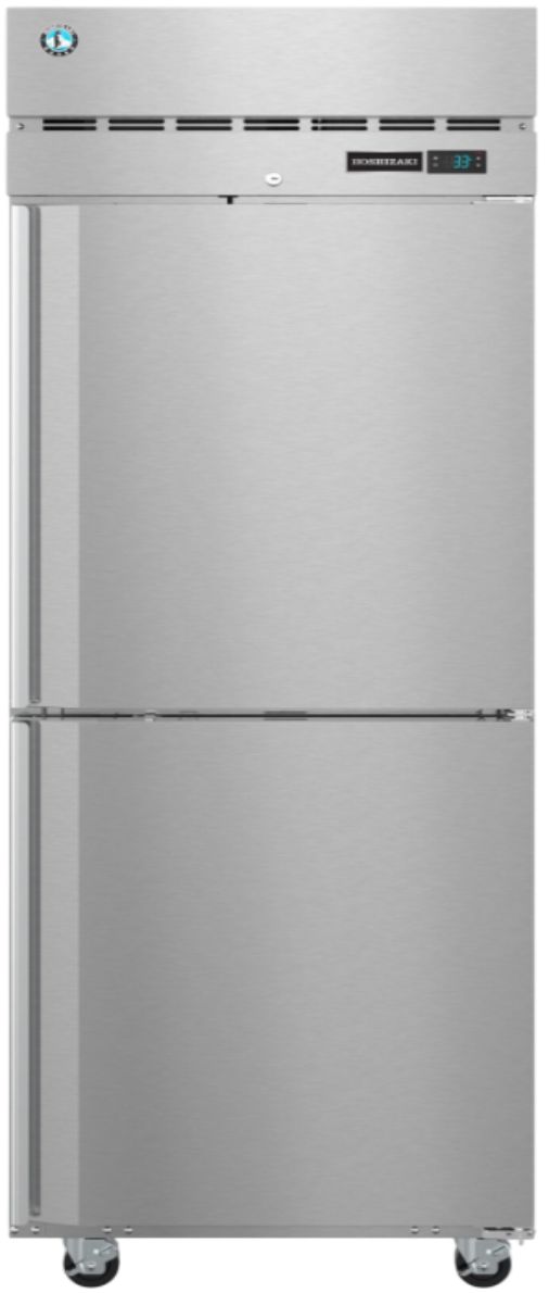 Hoshizaki Steelheart® 28" 23.1 Cu. Ft. Stainless Steel Commercial Refrigerator with Lock-0
