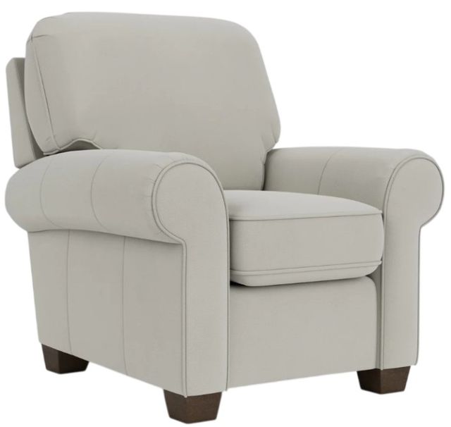 Flexsteel® Customizable Thornton Leather Manual High-Leg Recliner-1