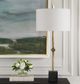 Uttermost® Suranne Antique Brass Table Lamp-1