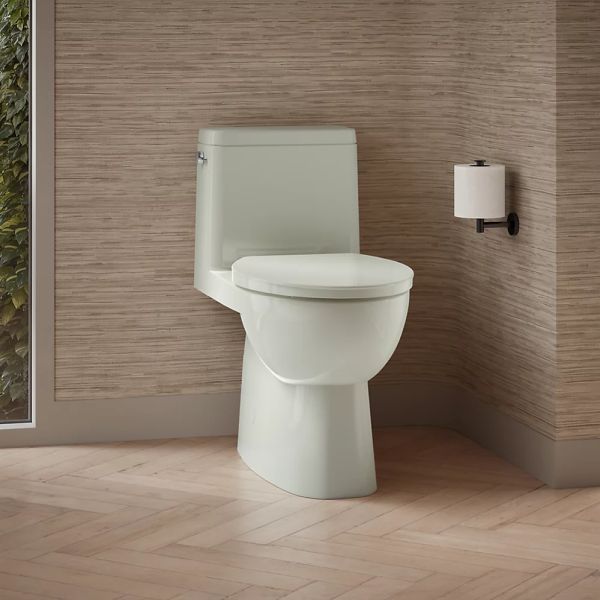 KOHLER® Reach® Dune 1-Piece Compact Elongated Toilet with Skirted Trapway, 1.28 Gpf-2