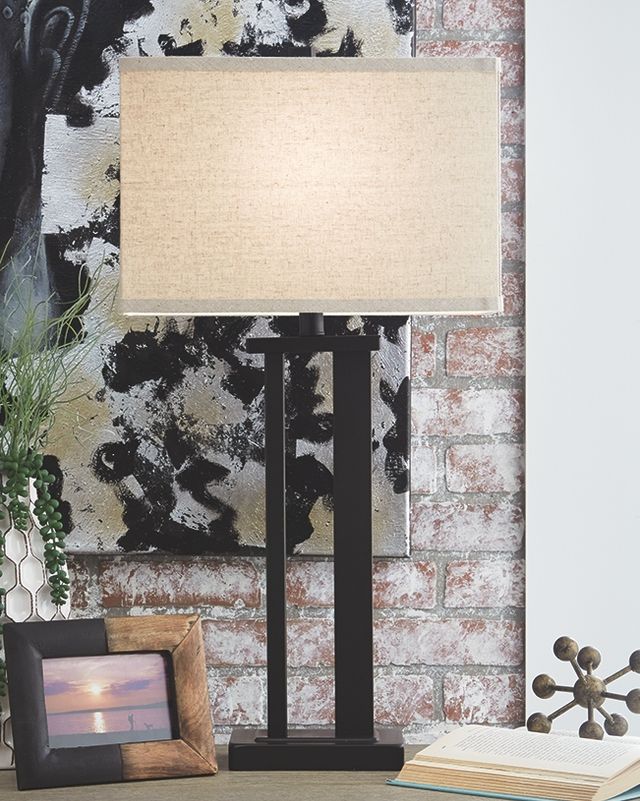 Signature Design by Ashley® Aniela Bronze Table Lamp-4
