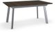 Amisco Customizable Nexus Birch Veneer Extendable Table with Metal Legs-0