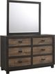 Elements International Harlington Rustic Gray Dresser-1