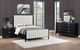 Coaster® Brookmead 4-Piece Black/Ivory Queen Size Bedroom Set-1