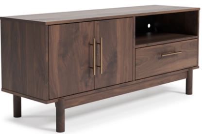 Signature Design by Ashley® Calverson Mocha Medium TV Stand-0