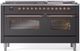 Ilve® Nostalgie II Series 60" Graphite Matte Pro Style Dual Fuel Range-0
