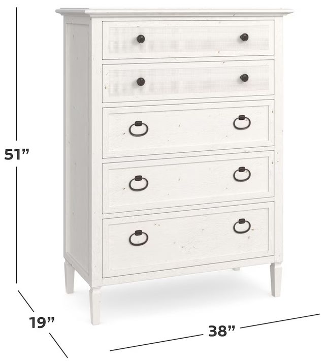 Bassett® Furniture Shoreline Sea Salt White Chest-1