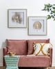 A & B Home Zola 2-Piece Gold/White Botanical Wall Art Set-5