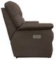 La-Z-Boy® James Mocha Power Reclining Loveseat with Console, Headrest, and Lumbar-3