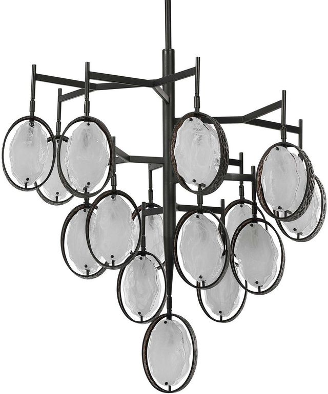Uttermost® Maxin Bronze 15-Light Large Chandelier-3