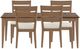 Canadel Gourmet 5-Piece Oak Washed Dining Set-1