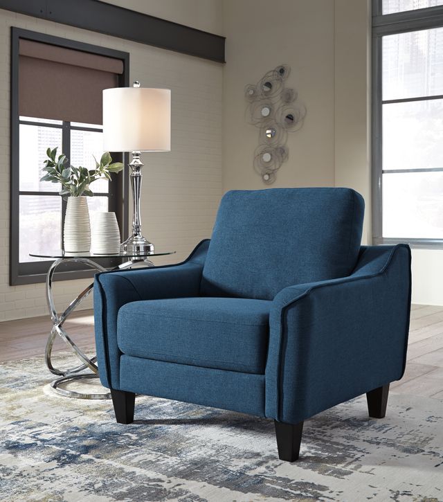 Signature Design by Ashley® Jarreau Blue Chair-1