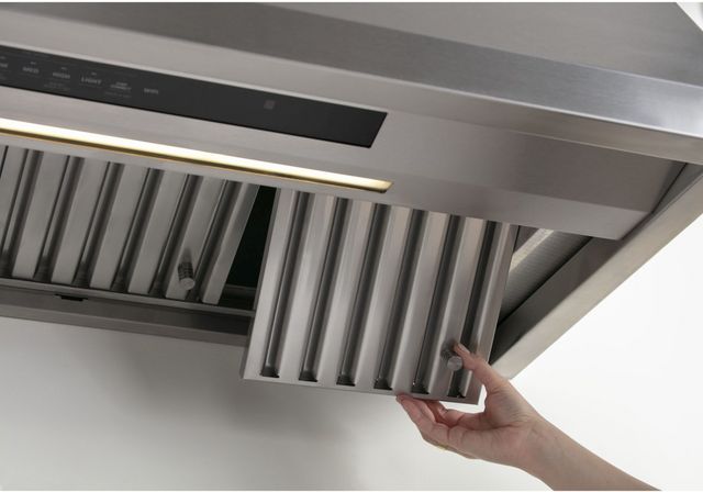 Monogram® Statement Collection 48" Stainless Steel Wall Mounted Range Hood-4
