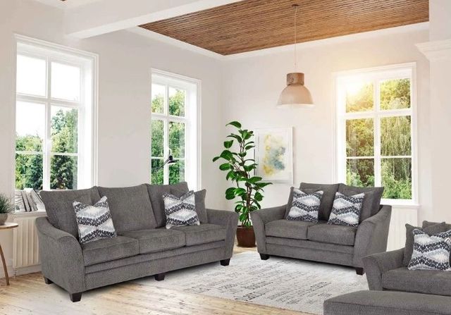 Franklin™ Eastbrook Shasta Charcoal Loveseat-1