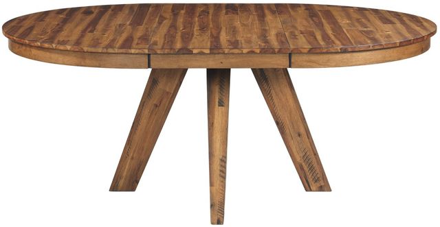 Intercon Vantage Organic Spice Acacia Round Pedestal Table-1