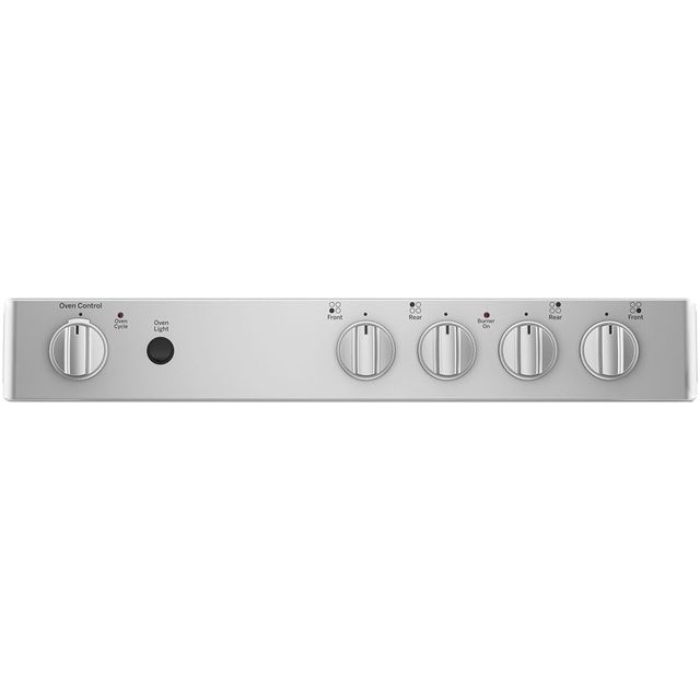 GE® 24" Stainless Steel Freestanding Electric Range-1