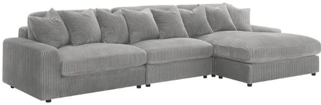 Coaster® Blaine 3-Piece Fog Right-Arm Facing Sectional-0