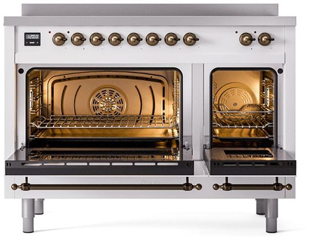Ilve® Nostalgie II Series 48" Custom RAL Color Pro Style Induction Range-2