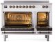 Ilve® Nostalgie II Series 48" Custom RAL Color Pro Style Induction Range-2