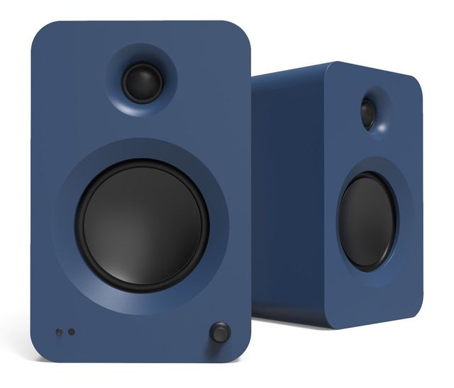 Kanto REN 5.25" Matte Blue Bookshelf Speakers (Pair)-1