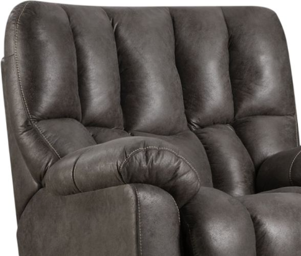HomeStretch Cooperstown Tar Oversized Rocker Recliner | Big Sandy