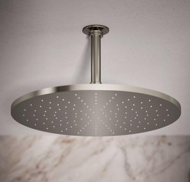 KOHLER® Contemporary Vibrant Polished Nickel 2.5 GPM Round 14” Single-Function Rainhead-1