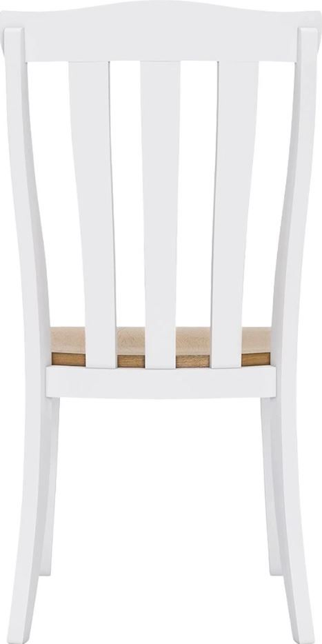 Signature Design by Ashley® Ashbryn Natural/White Dining Side Chair-3