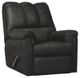 Signature Design by Ashley® Darcy Black Rocker Recliner-0