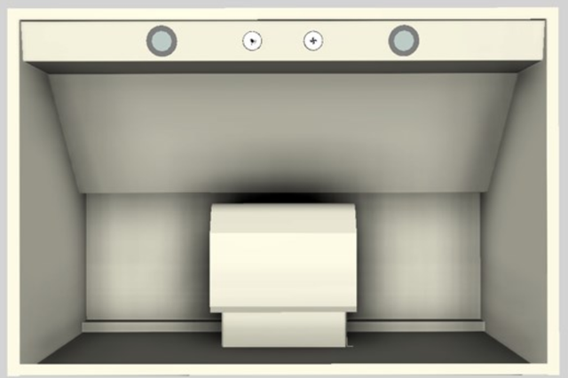 Vent-A-Hood® 36" Biscuit Wall Mounted Range Hood-2