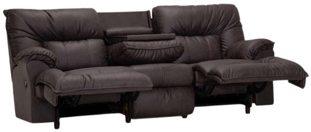 Franklin™ Henson Commodore Shadow Manual Reclining Sofa with Drop Down Table-2
