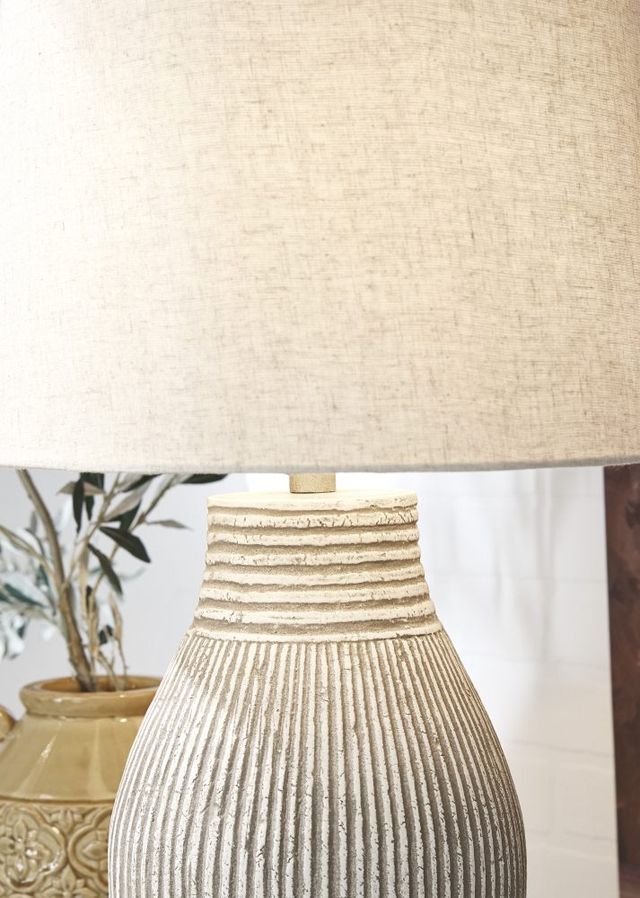 Signature Design by Ashley® Layal Beige Table Lamp-1