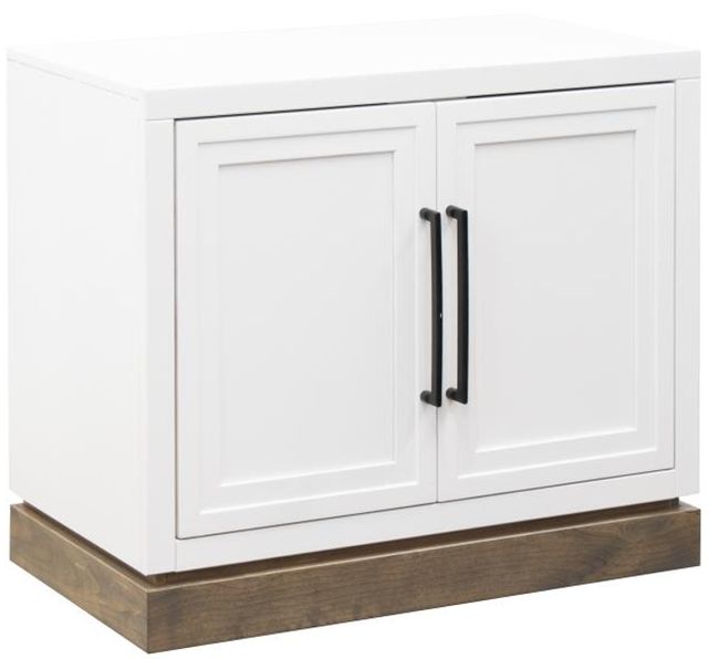 Legends Home Nora Jasmine Whitewash 2-Door File Cabinet with Barnwood Base-0