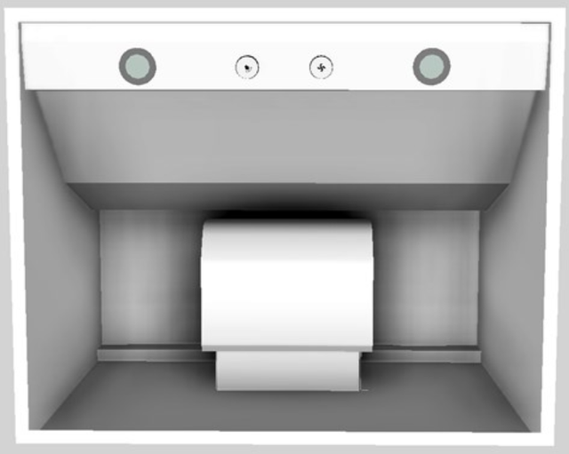 Vent-A-Hood® 30" White Wall Mounted Range Hood-3
