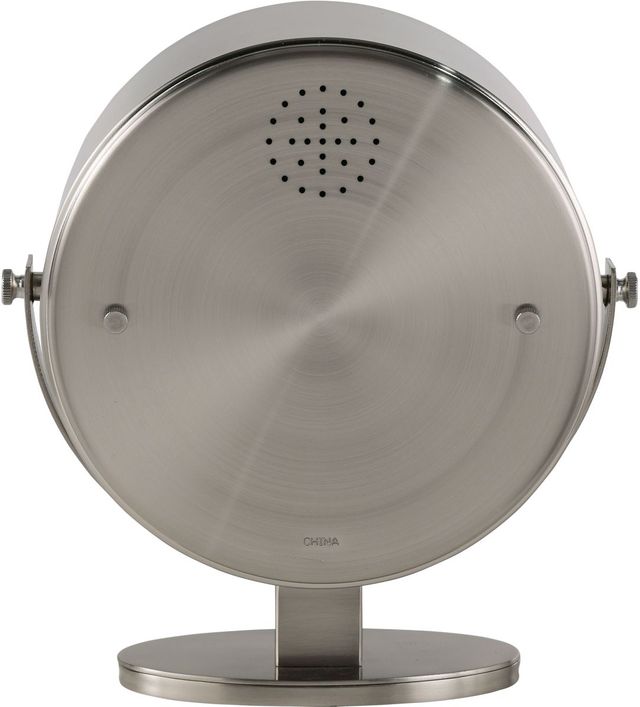 Howard Miller® Glen Satin Nickel Accent Clock-4